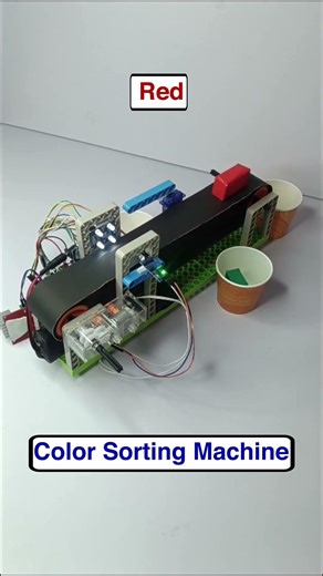 Arduino Color Sorter| TCS3200 & Servo #shorts #arduinoprojects #DIY #arduinoprojects