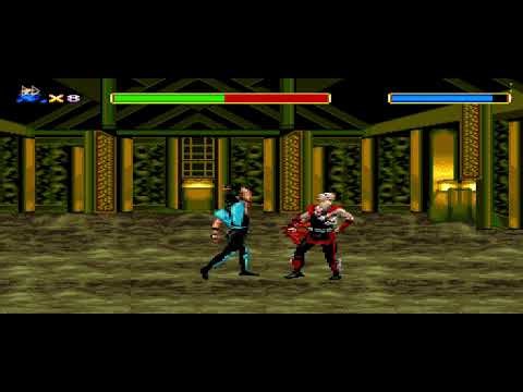 MORTAL KOMBAT MYTHOLOGIES SUB ZERO - SNES SHORT PLAY