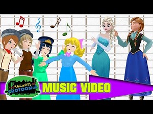 "Here We Come A-Caroling" Music Video! | The Railways of Crotoonia
