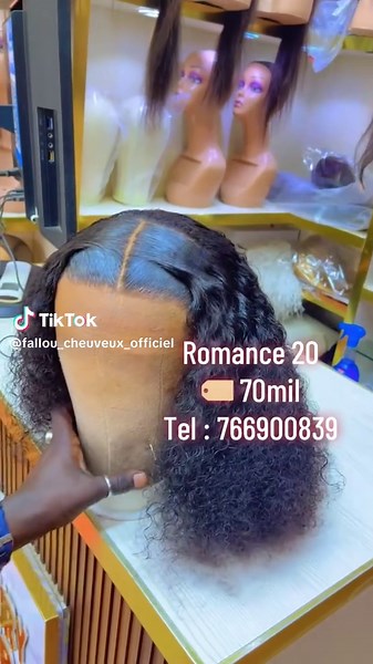 Fallou cheveux 00 ( 221 ) 766900839 Luxury hair pikine marché zing ——-&———- Romance curle 12=48mil 14=53mil 16=58mil 18=63mil 20=70mil L’esthétique et la durabilité garantie ———-&———— Tel : 776761553 Watsap : 766900839 Adresse : pikine marché zing en face banque CBEAO ———-€————- Livraison partout rapide et fiable