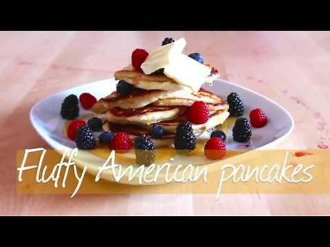 Fluffy American Pancakes