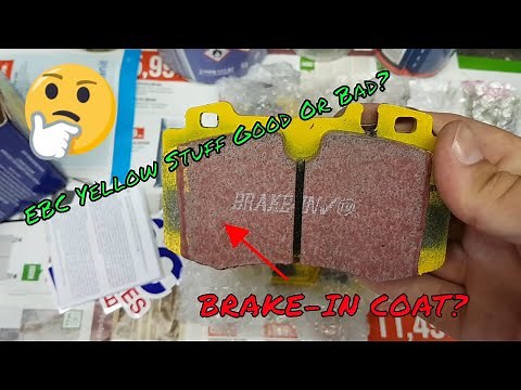 EBC Yellow Stuff vs Green Brake Pads | Personal Experience Unboxing and Comparison Subs