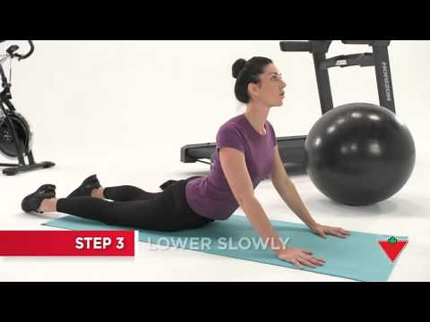 How to do a cobra stretch (4 Steps)