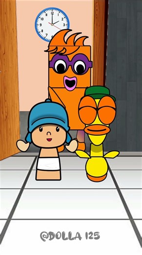 magic dance! pocoyo vs pato x numberblock