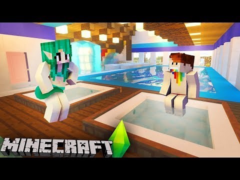 MINECRAFT SIMS #15 - Idziemy do AQUAPARKU!