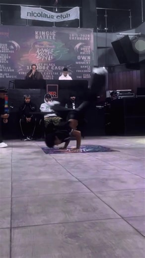 Brilliant Bboy Moves by Tomas in Egypt