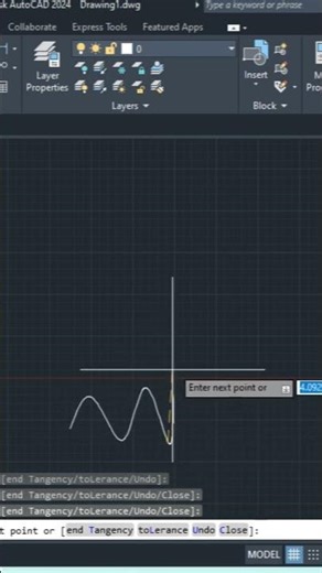 AutoCAD tutorial | How to Create Spline and zig zag AutoCAD | #autocad #3d #autocad2d #2d