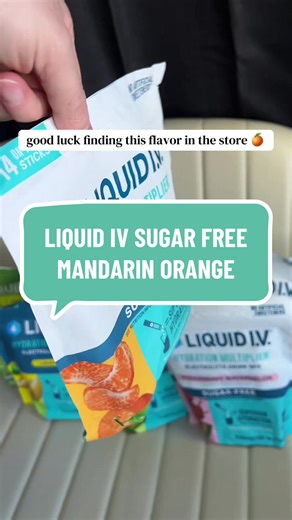 It’s like biting into the juiciest mandarin orange 🍊 @Liquid I.V. #liquidiv #hydration #electrolytes #sugarfree #mandarinorange