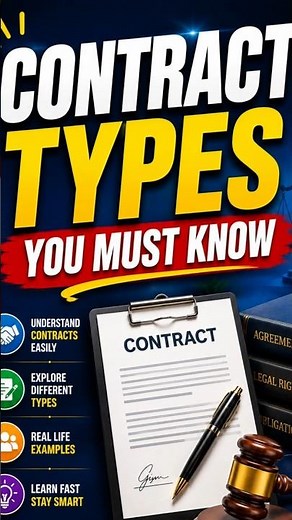 Contracts and Types Explained for Beginners #Contracts #BusinessSkills #UKCareers