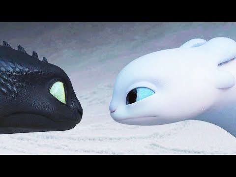 It's LIGHT FURY, Toothless Girlfriend | How to Train Your Dragon - The Hidden World