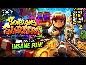This Subway Surfers Run Was INSANE! 🤯 (Poki Gameplay)