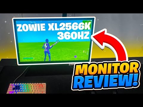 Fortnite PRO reviews the ZOWIE XL2566K 360HZ | PWR Looter