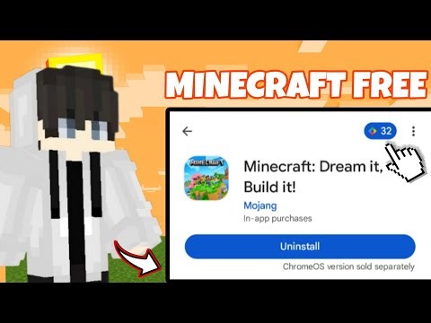 Finally Minecraft is Free on PlayStore | minecraft free