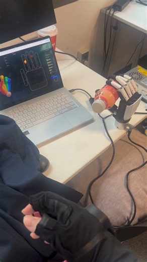 Inspire RH56DFTP Hand Control — Demo at MIT Media Lab Members Week 2026
