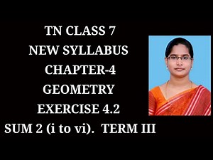 7th maths ch-4 Geometry Term-3 | Ex-4.2 (2nd sum)| samacheer 2021