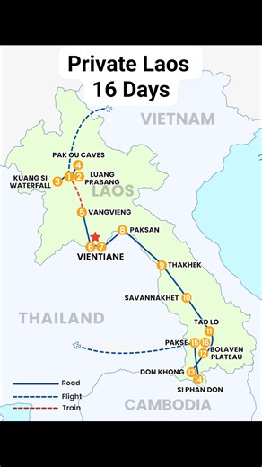 57K views · 173 reactions | ✨ 16 DAYS LAOS – NORTH TO SOUTH ✨...