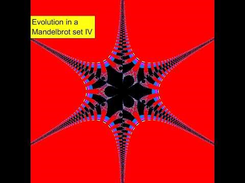 Evolution of a Mandelbrot set IV