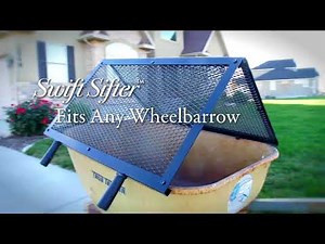 Dirt Sifter for Wheelbarrows-SWIFT SIFTER