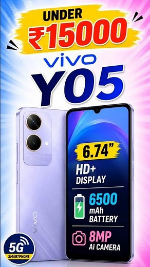 Vivo Y05 Review 🔥 Best Phone Under 15000 | 6500mAh Battery #bivusworld #under15000 #vivoy05