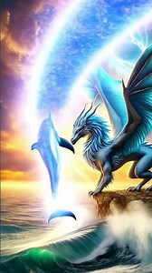 Dragon+Dolphin=Dragofin: The Legendary Hybrid | Ocean’s Ultimate Beast #short