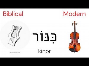 Hebrew Instruments Now and Then
