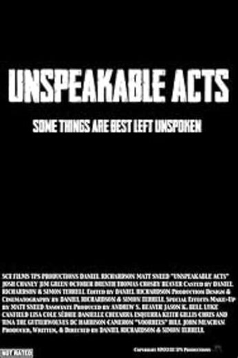 Unspeakable Acts - Movie