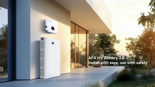 Growatt New Energy on Instagram: "[New Launch] Introducing APX HV Battery 2.0 — built to simplify installation, elevate safety, and adapt to every residential energy scenario. With a unified master module, APX 2.0 works seamlessly with both single-phase and three-phase battery-ready inverters, giving installers and homeowners one solution that truly fits all. 🔋 Engineered for long-term performance, APX HV Battery 2.0 combines ultra-safe LFP chemistry, IP66 protection, and a wide operating range