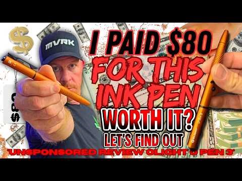 I Spent $80 On A Pen! OLight O Pen 3 UNSPONSORED Review and Unboxing