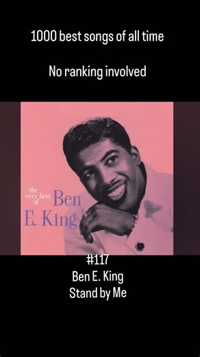 @top.music.list on Instagram: "Ben E. King’s “Stand by Me” is a soul classic first released in 1961. Written by King along with Jerry Leiber and Mike Stoller, the song was inspired by a gospel hymn and carries a message of loyalty, comfort, and enduring love. Its iconic bassline, heartfelt lyrics, and King’s rich, emotional vocals made it an instant hit, reaching the Top 10 on the Billboard Hot 100. The song found new life in 1986 when it was featured in the film Stand by Me, reentering the char