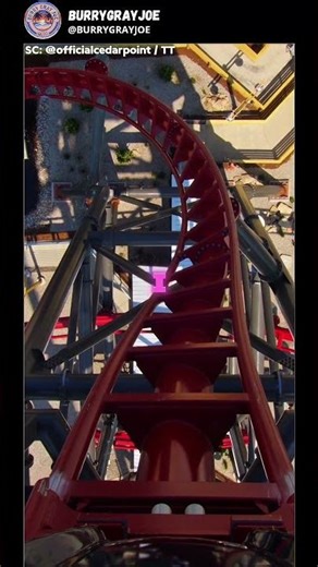 insane roller coaster drop