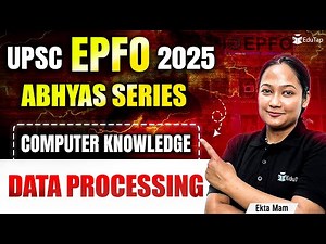 UPSC EPFO Computer Knowledge Free MCQs | UPSC EPFO Free Classes 2025 | UPSC EPFO Online Course Free