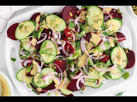 Beet Cucumber Salad