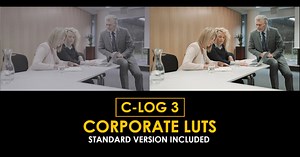 C-Log3 Corporate and Standard Color LUTs