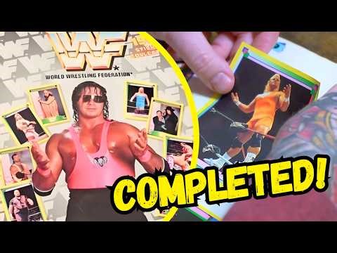 1993 WWF Sticker Album FINALLY Finished After 33 Years