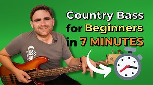 YT251 – Country Bass For Beginners In 7 MINUTES - eBassGuitar