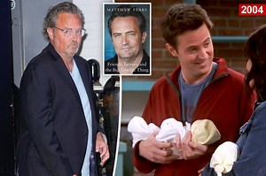 Matthew Perry ‘begged’ ‘Friends’ producers to drop ‘Chandler speak’