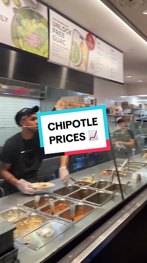 The rise of Chipotle prices! 🌯💸 #step #stepmobile #budget #savings #moneytips #budgettips #genz #finance #credit #personalfinance #college #highschool #investing #stocks #hysa#blackcard #stepblack #creditcard #mcdonalds #chipotle #chickfila #target #shopping #fastfood #taxes