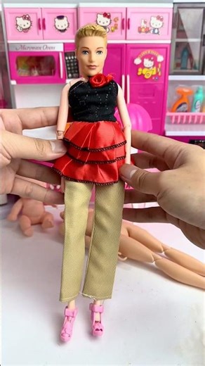 ASMR Unboxing Fashion Doll Outfit Collection | Relaxing Sounds #asmr #shorts