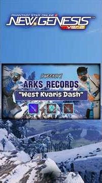 [PSO2:NGS] ARKS RECORDS: West Kvaris Dash