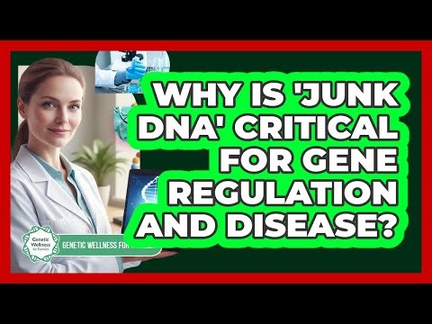 Why Is 'junk DNA' Critical For Gene Regulation And Disease? - Genetic Wellness for Families
