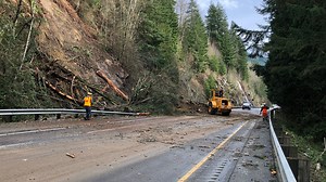 NB I-5 reopens hours after landslide blocks highway near Bellingham