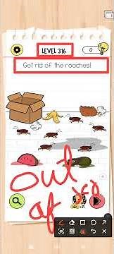 Brain Test 4 Level 316 Walkthrough solution