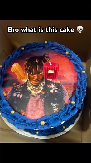 Juice WRLD cake 💀 #music