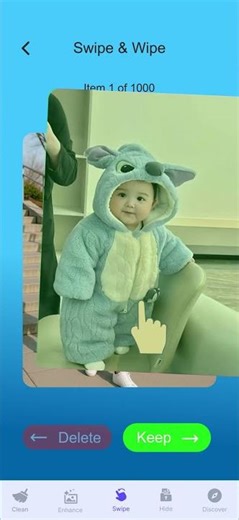 Clean Your iPhone Storage Fast! 📱 Swipe Wipe Photo Cleaner App