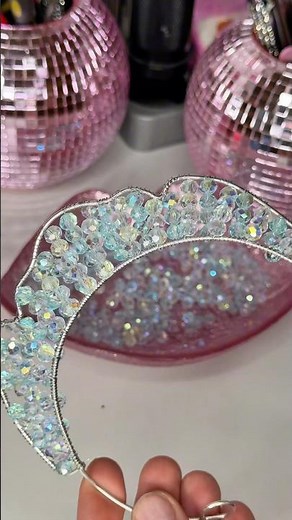 Making a tiny silver tiara 👑✨ jewelry making short