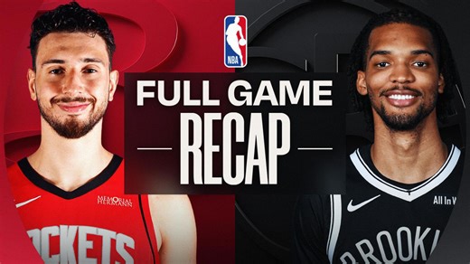 Game recap: Rockets 120, Nets 96