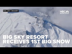 Incredible snow video of Big Sky Resort