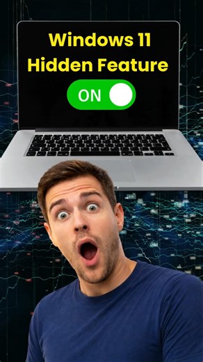 Windows 11 Secret Feature You Must Turn On! #shorts