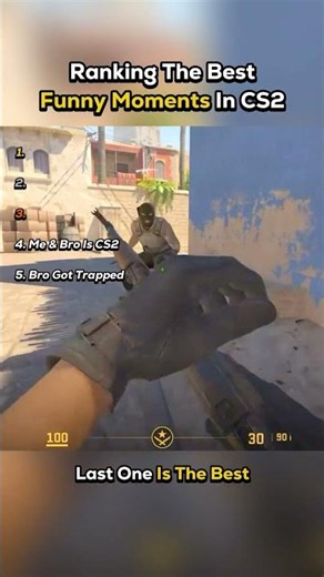 Top 5 Best CS2 Funny Moments 😂 #cs2 #csgo #cs2memes #cs2moments #shorts