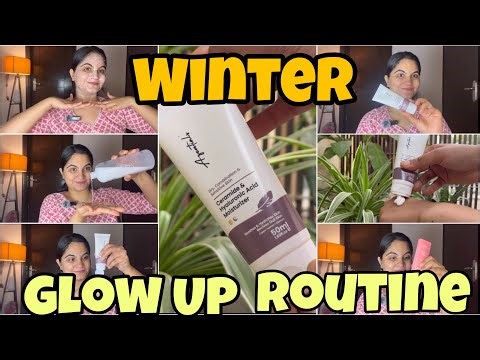 Winter Glow Up Routine for Beginners | Weekly Winter Skincare Routine ❄️⛄️❄️